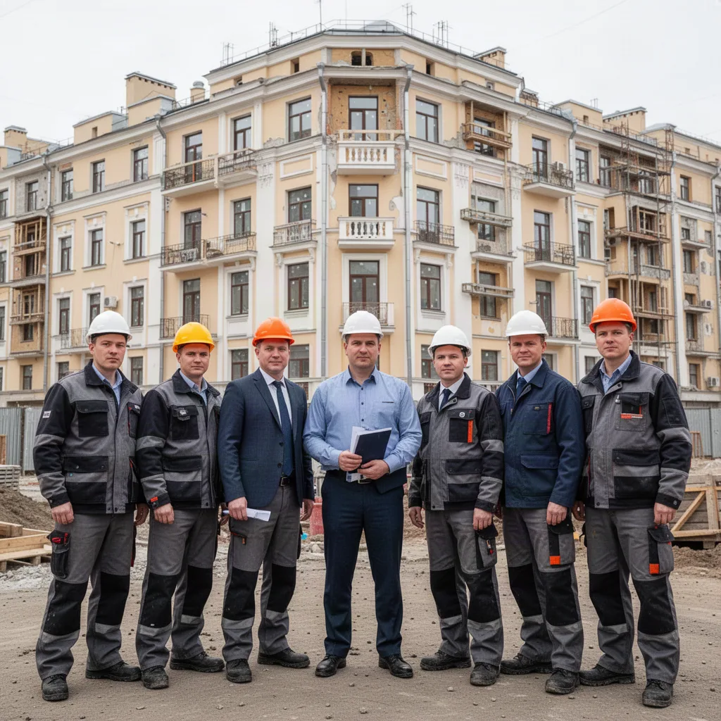 Инженерно-строительный коллектив компании Махов_СК Санкт-Петербург