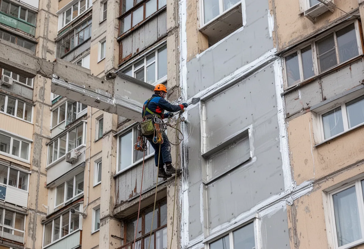 Герметизация межпанельных стыков в Санкт-Петербурге - компания Махов_СК